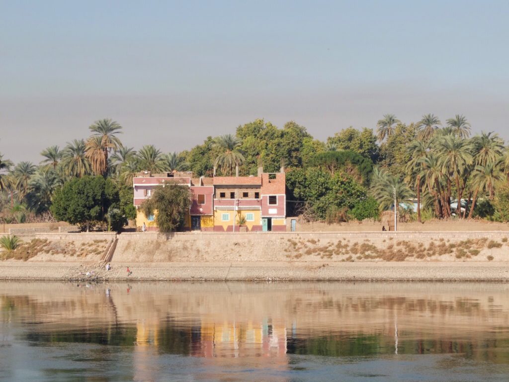 Vue du Nil, Egypte