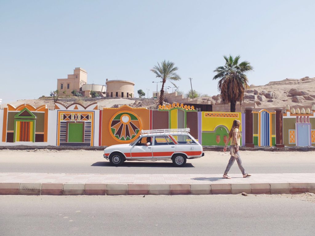 Taxi à Assouan, Egypte 