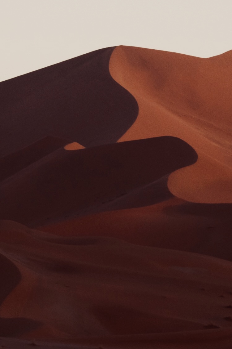 dune du désert de sossusvllein en namibie