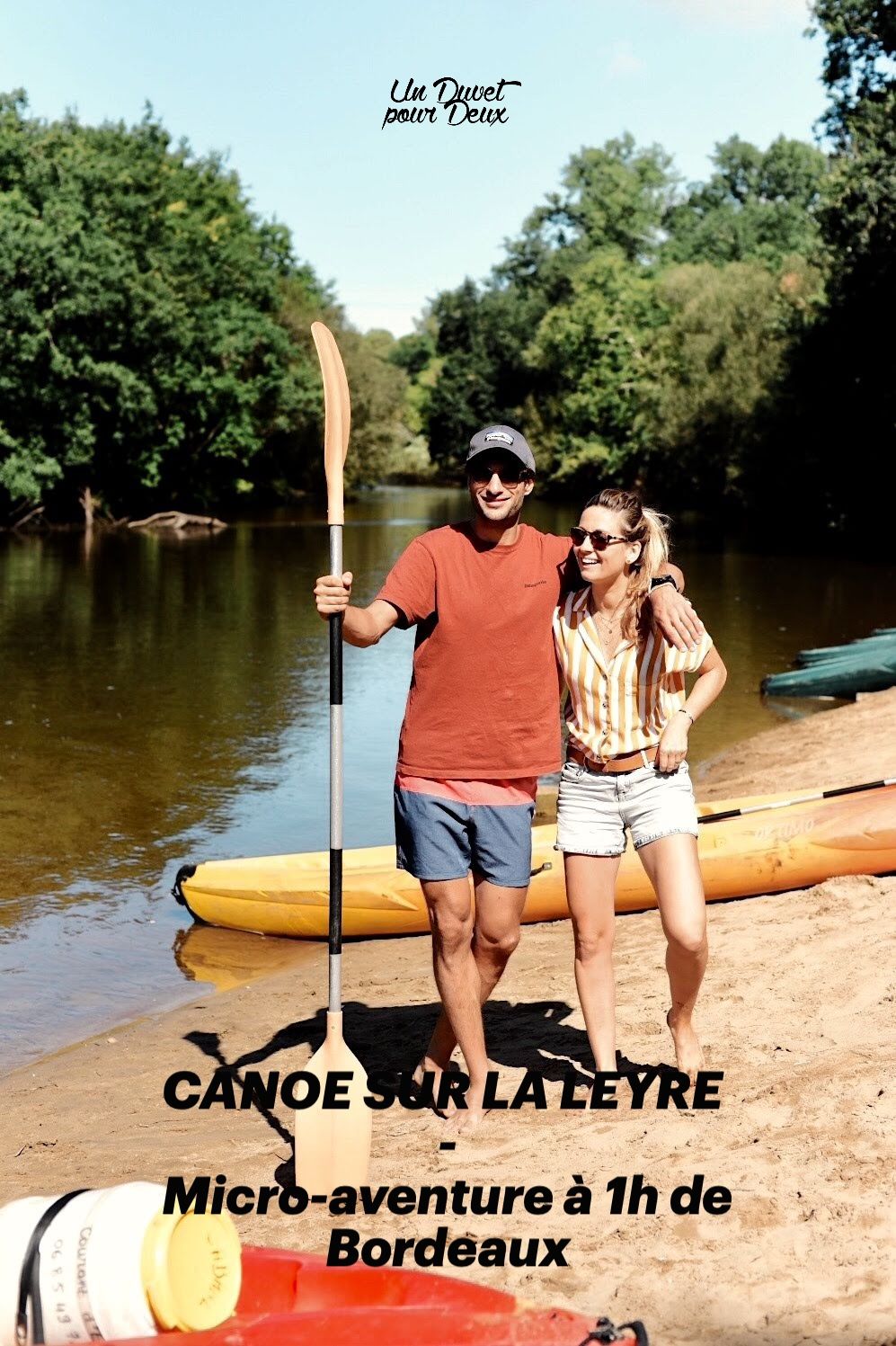 canoe sur la leyre - idée escapade depuis Bordeaux