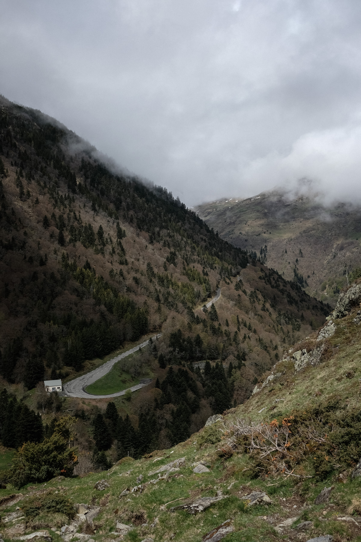 Vue des montagnes des Pyrénées