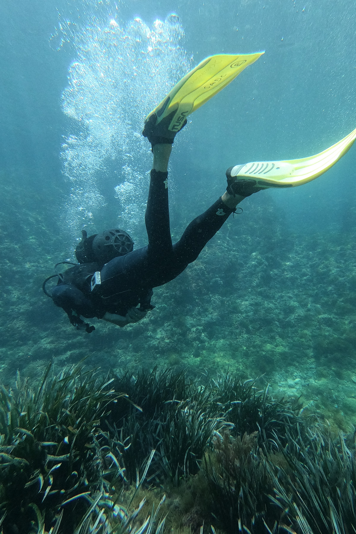 plongeur sur l'ile de Gozo