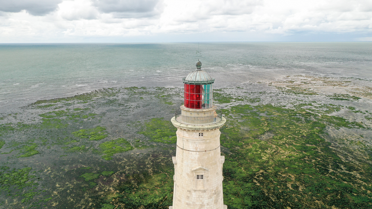 le phare du cordouan shot au drone