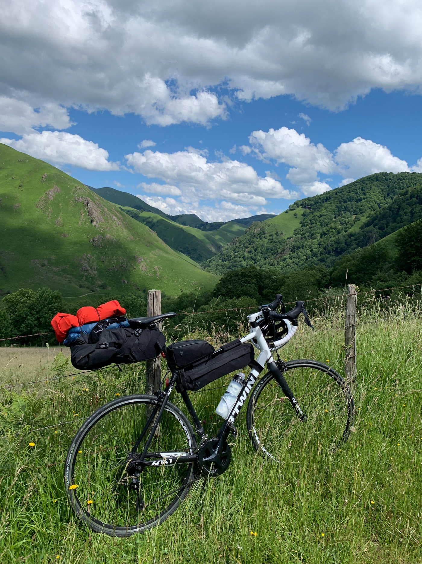 a traversée des Pyrénées à Vélo bike packing