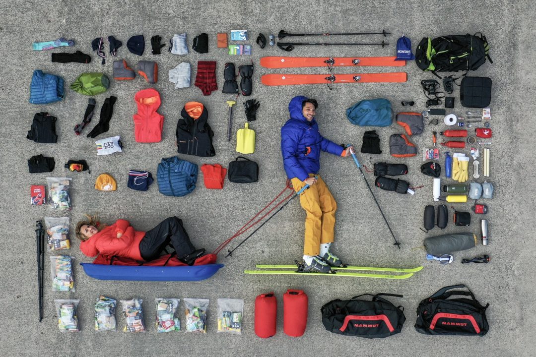 équipement pour le ski nordique et pulka en Laponie