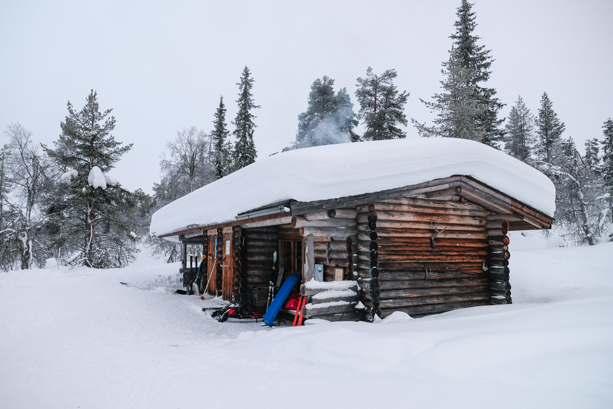 refuge tuikuskuru en Laponie